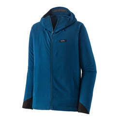 Patagonia R1 TechFace Fitz Roy Trout Hoody Men's in Lagom Blue